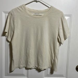 Athleta Organic Daily Crop Tee M